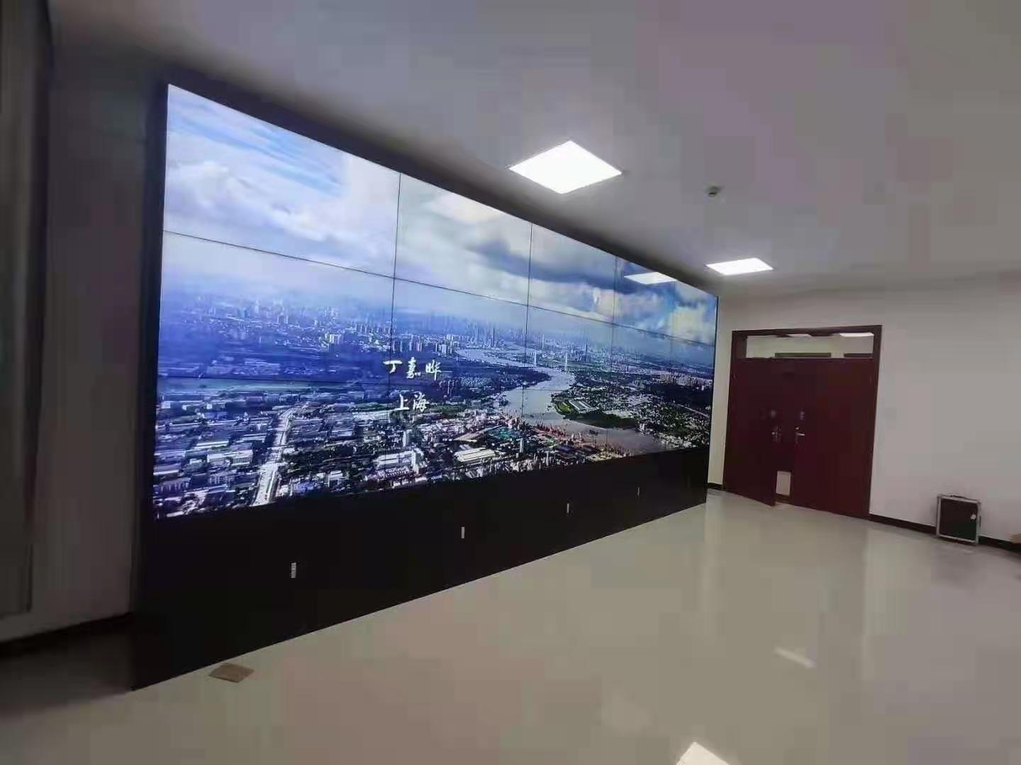 乌兰拼接屏-55寸京东方液晶拼接屏3X4案例展示